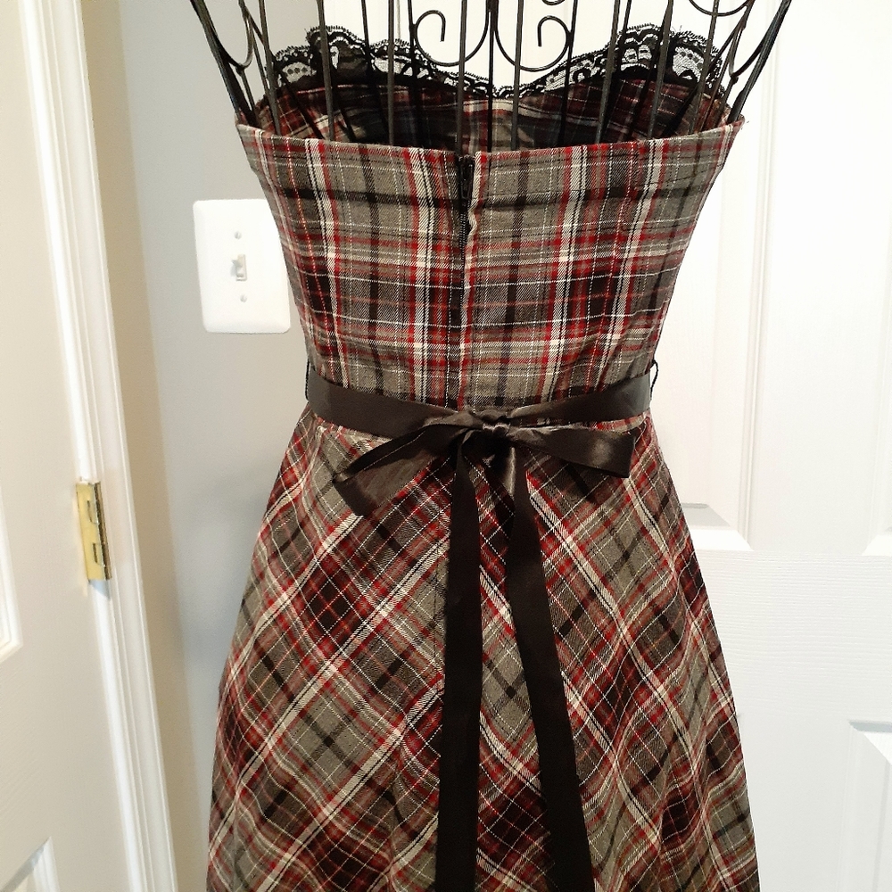 Ruby Rox Plaid Dress - image 5